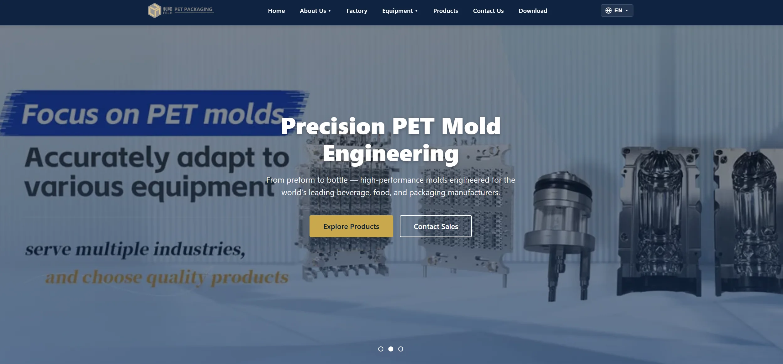 精密模具製造企業官網設計案例｜利和精密模具集團多語系 B2B 網站開發｜React、Next.js、SEO 優化